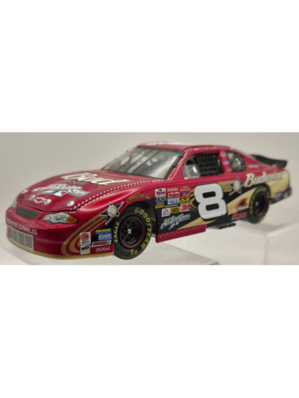 Dale Earnhardt Jr#8 Budweiser 2002 MLB All-Star Game 1:24 Action Diecast Vintage